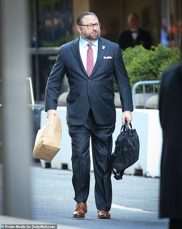 Conservatives were furious Saturday after it was revealed that JPMorgan Chase closed dozens of Donald Trump's bank accounts in the aftermath of the January 6 attack on the US Capitol in 2021. Trump strategist Jason Miller (pictured) reacted: 'I mean, what the f***'