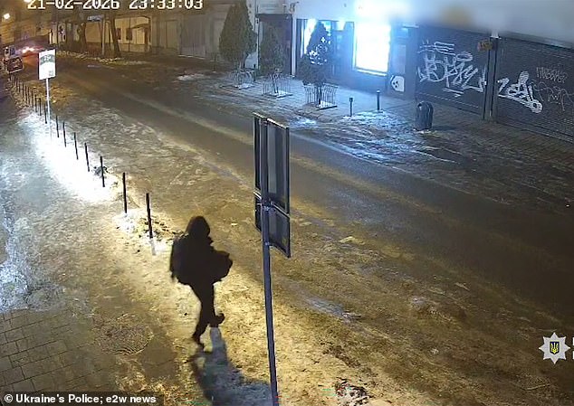 CCTV cameras captured the moment the explosion took place amid a suspected terror attack