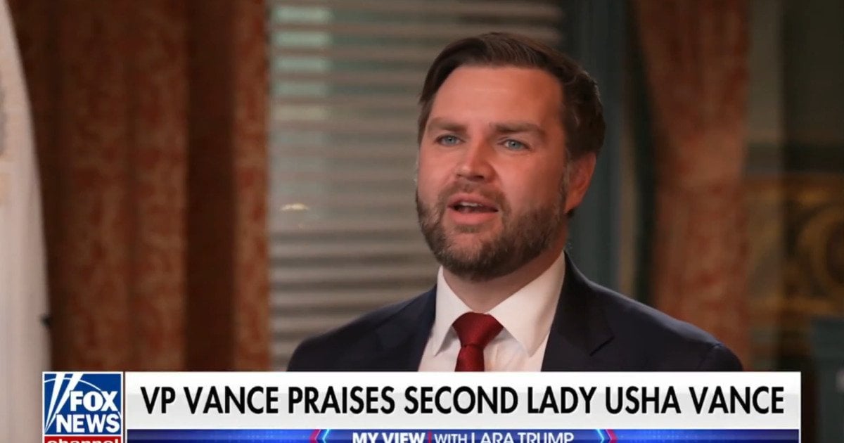 WATCH: Vice President JD Vance Praises Second Lady Usha Vance’s Quiet Leadership