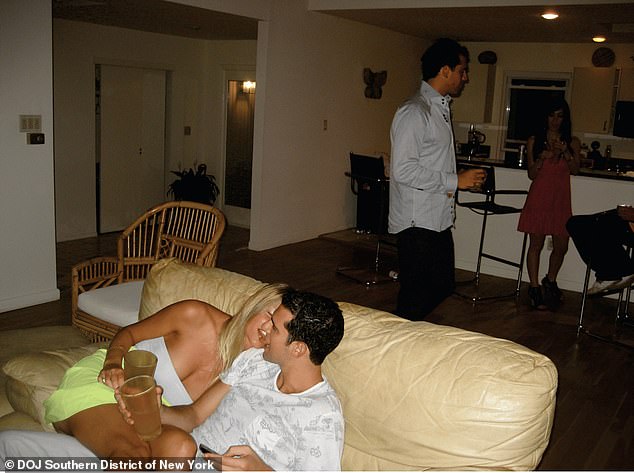 The twins are seen in an image shared in court. Much of the testimony has focused on Memorial Day Weekend in the Hamptons in 2009