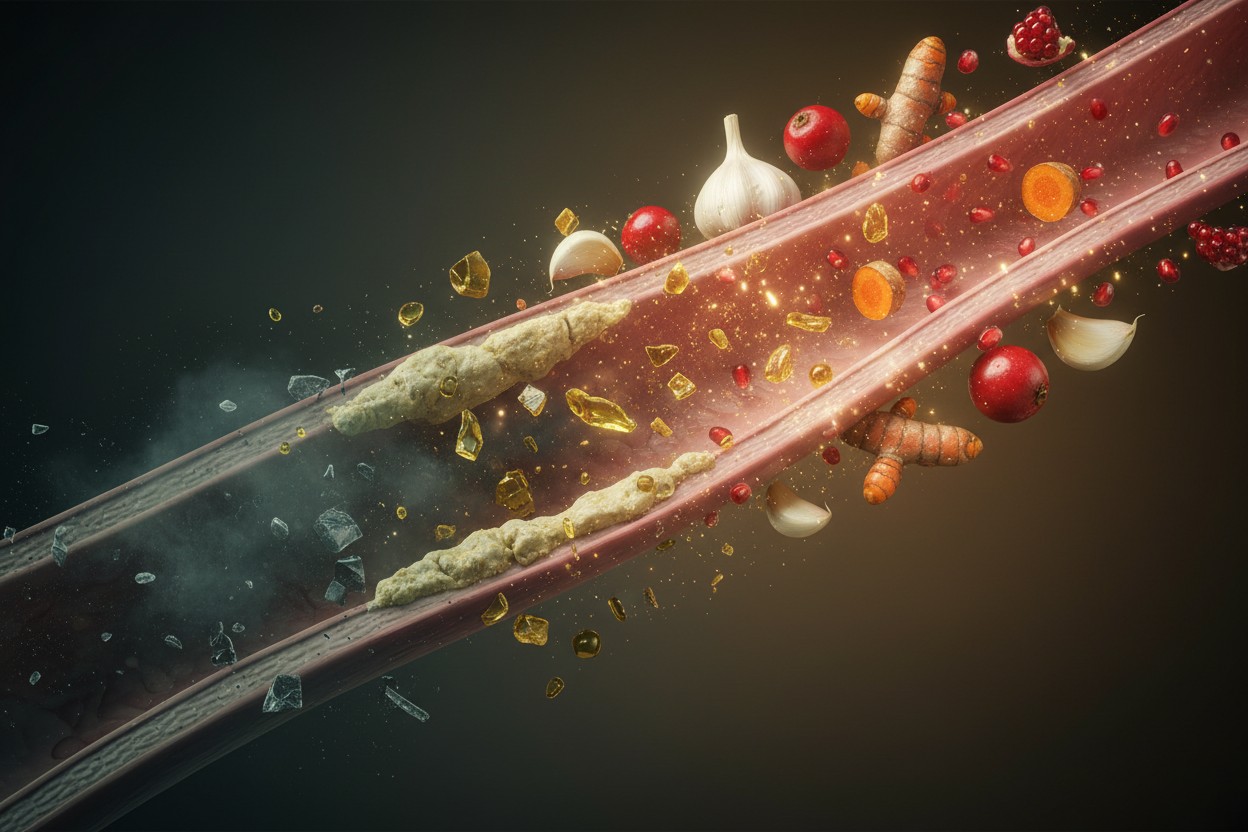 Atherosclerosis: The Silent Arterial Threat and How Nature Fights Back