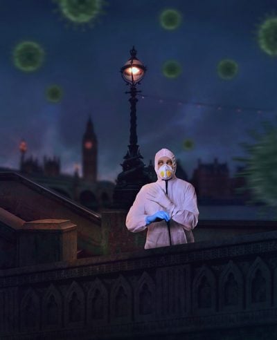 COVID-19 and Induced Insanity in the UK, the Global Lab Rat