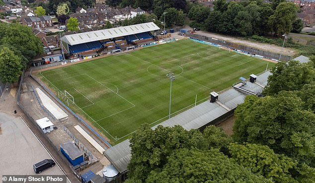 King's Lynn Town were due to play South Shields at Docherty Walks Stadium (file picture)