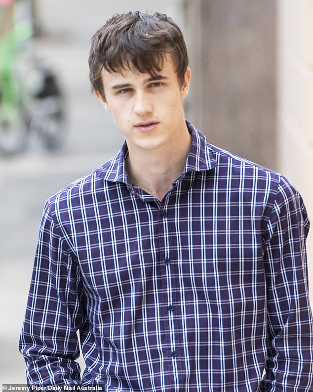 Solicitor Michael Bowe said Ungerboeck (above) was a 'reasonably young man' with a well-documented history of mental illness whose problems were made worse at Scots College