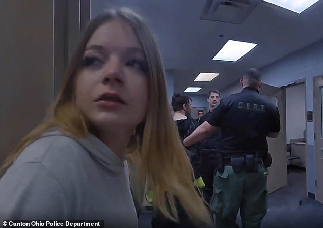 Woman, 18, ends night in jail cell after getting drunk on HAND SANITIZER