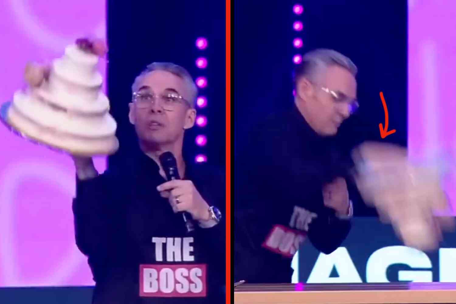 Watch this pastor skewer himself with a cake dowel during his sermon illustration 😭