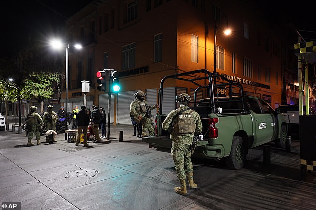 Videos of shootouts between Cartel members and Mexican forces have been posted online