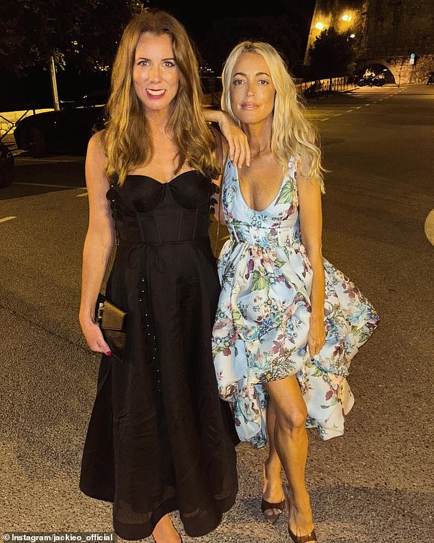 A few weeks ago, Henderson pulled out of Besties and Her Best Life - her two media ventures with her friend and manager Gemma O'Neill (left)
