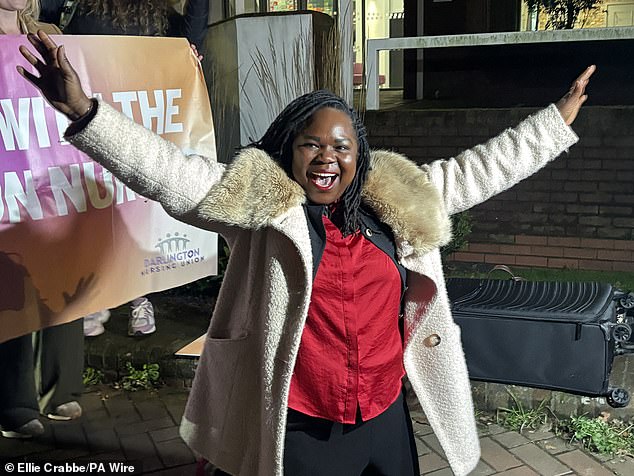 She was then suspended, disciplined, and finally reinstated after public outcry and protests by groups including the Darlington nurses