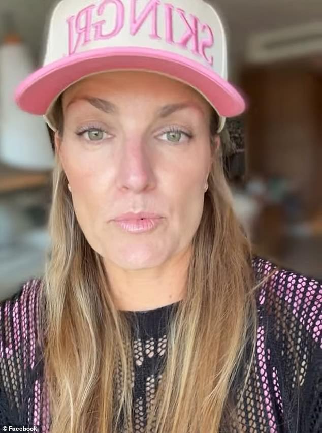 American tourist Katy Holloman, from El Dorado Hills, took to Facebook to speak of her ordeal after she was told to shelter in her hotel as it was safer than attempting a journey to the airport