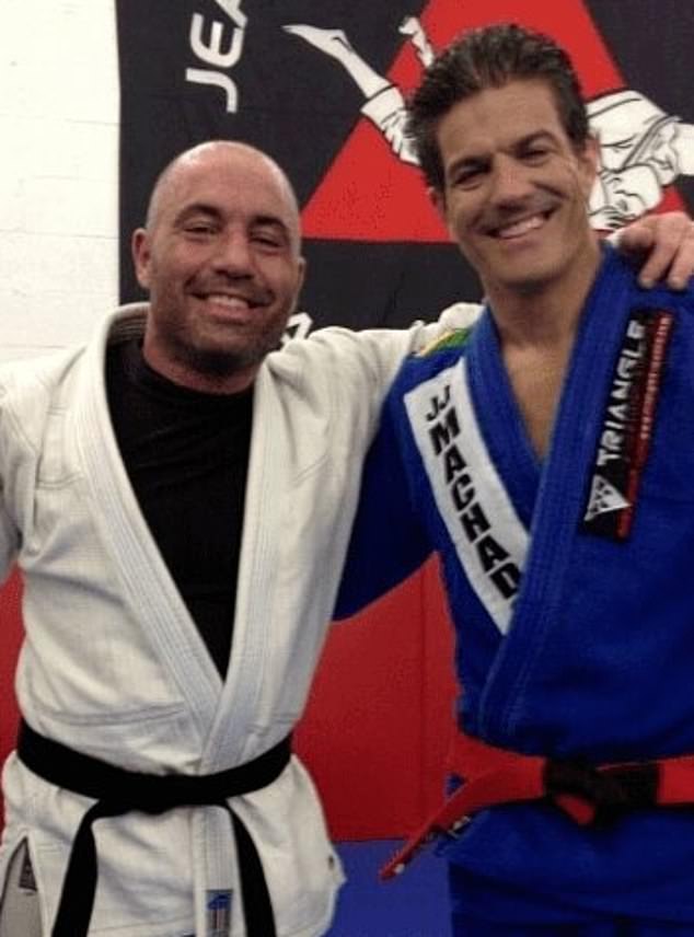 Joe Rogan is a black belt under Jean Jacques Machado (pictured) and Eddie Bravo