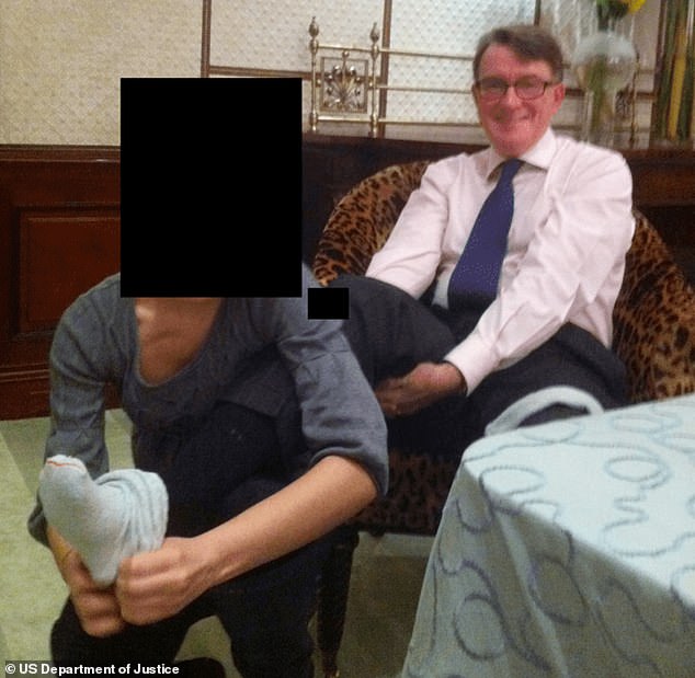 Lord Mandelson is pictured and mentioned many times throughout the released Epstein files