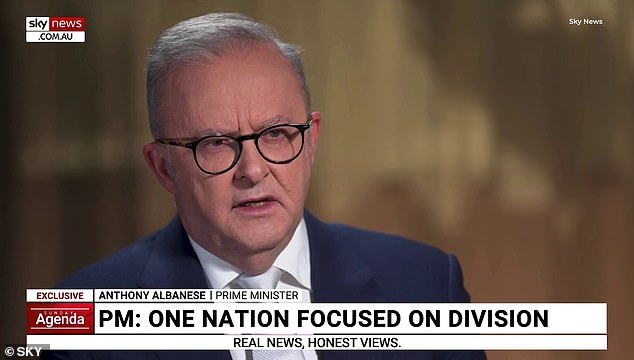 Anthony Albanese said it’s up to police to determine whether Hanson's comments breached hate laws