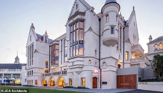 Ungerboeck was diagnosed with attention deficit hyperactivity disorder (ADHD) when he was eight and bullied at Sydney's $54,000-a-year Scots College (above)