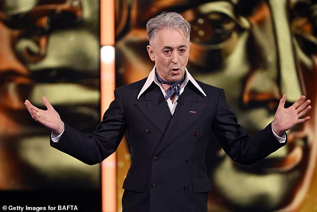 BAFTA host Alan Cumming thanked the audience for their understanding of Tourette's as I Swear's John Davidson let out involuntary shouts during Sunday's ceremony