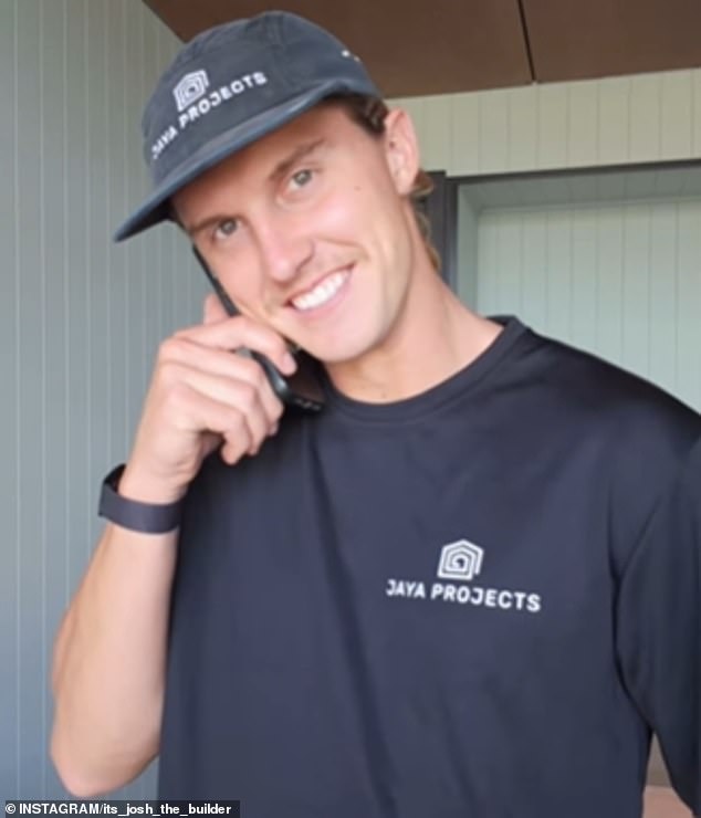 Josh Alcorn (above), the owner of a luxury cabin building business in Wollongong, in June claimed fewer apprentices are being hired because they're 'too expensive'