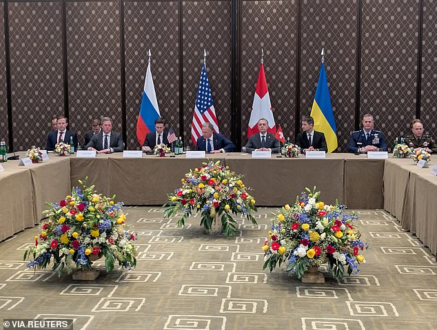 US-mediated peace talks on Ukraine take place in Geneva in February