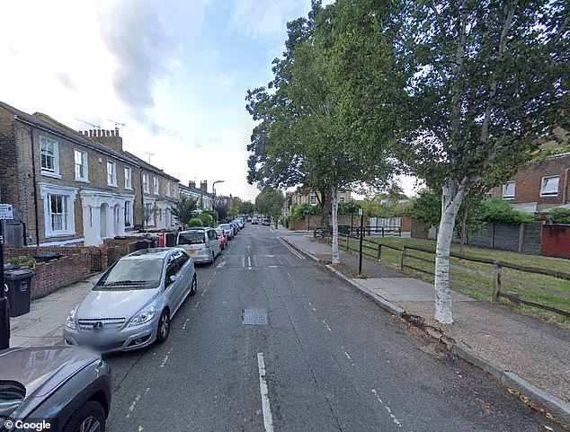 The Hackney street where Mr Tsavdaris was found dead in January 2024 with 'significant injuries'