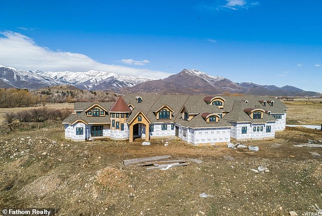 Richins and Eric were building an enormous $2 million mansion on 10 acres of land at the time of his death