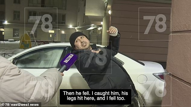 Sasha was left with fractures to his lower legs and other injuries and Mr Ibadullayev injured his ribs in the impact