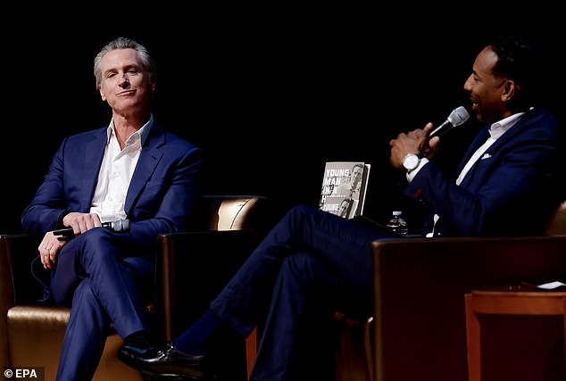 Gavin Newsom sparks wild backlash after attempting to appeal to black voters by claiming he can't read: 'I'm like you'