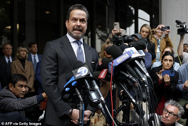 He originally hired Alan Jackson to defend him, but weeks later, the hotshot lawyer pulled out