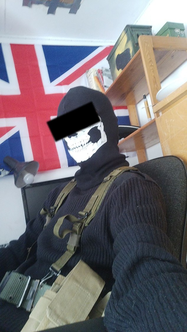 Schoolboy who idolised Adolf Hitler and decorated bedroom with Nazi memorabilia while amassing arsenal of weapons guilty of terrorism offences