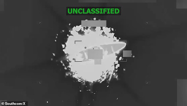 US airstrike kills 3 narco-terrorists in lethal attack near Caribbean