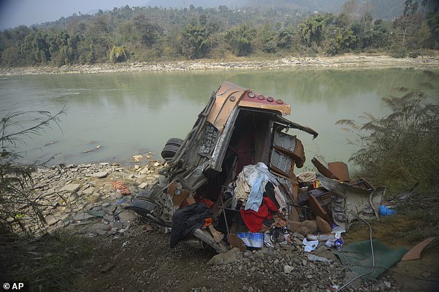 There were 44 people on board. Nineteen died and 25 were injured.