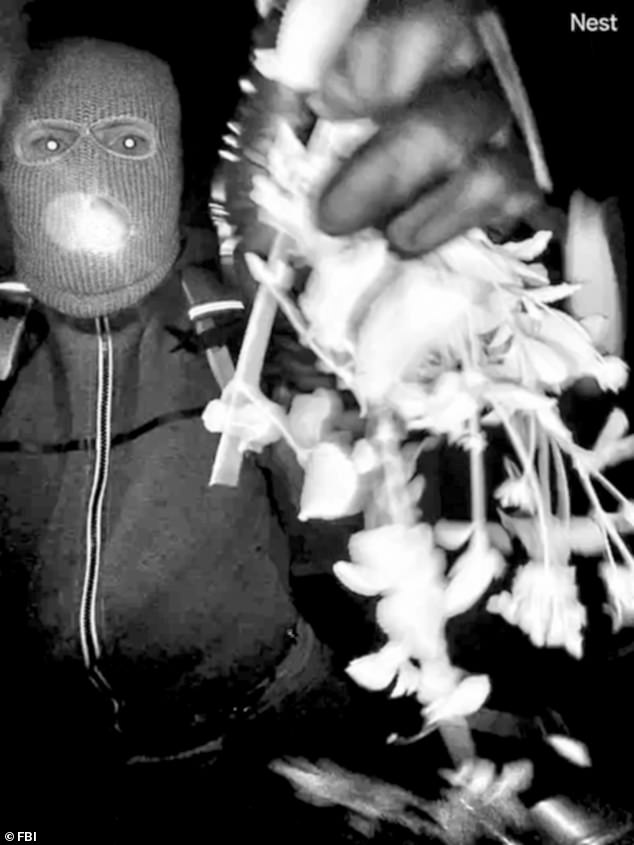 Surveillance footage at the home of Nancy Guthrie the night she went missing in Tucson, Arizona