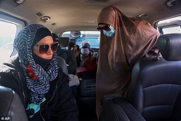 The 34 women and children had previously attempted to leave the Al Roj camp but were forced to turn around amid concerns they didn't have the correct paperwork