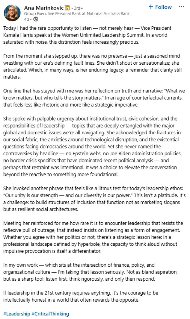 Some were left wondering if this post was written by an AI chatbot