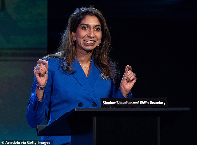 While most MPs seemed supportive of the Education Secretary, Reform¿s Suella Braverman was a lone dissenting voice