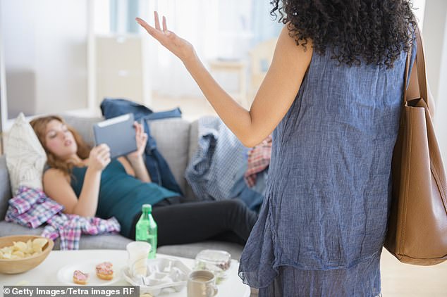 Although Eleanor had no problem with challenging difficult housemates in the past, she says there was no point arguing with Lila as she obviously didn't care. (Picture posed by models)