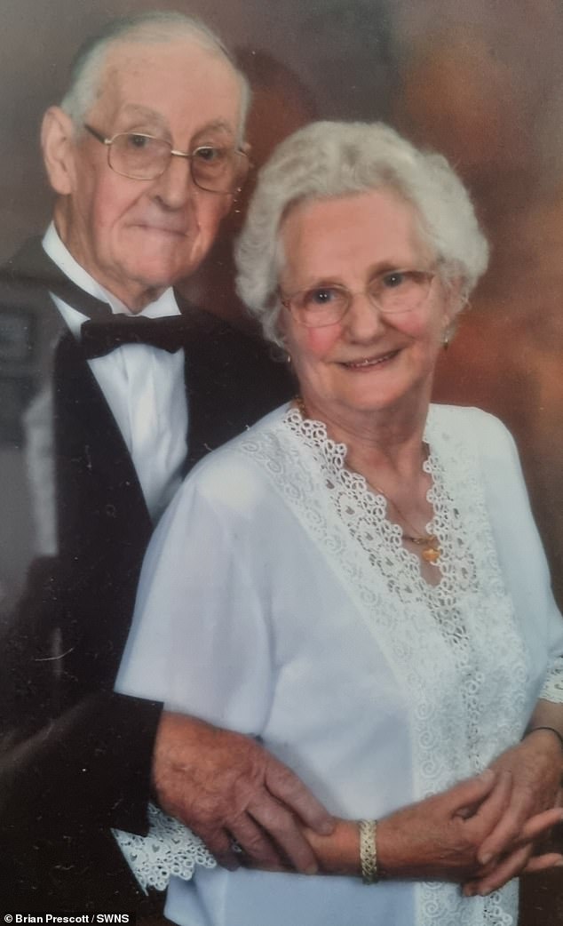 Frank, 96, and June Prescott, 89, have had their lives turned upside down after the van careered off the road and crashed through their bungalow