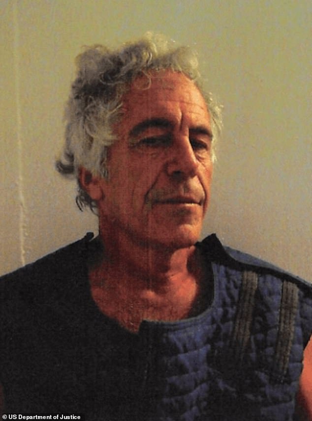 Jeffrey Epstein (pictured) was found dead in his New York prison cell in 2019