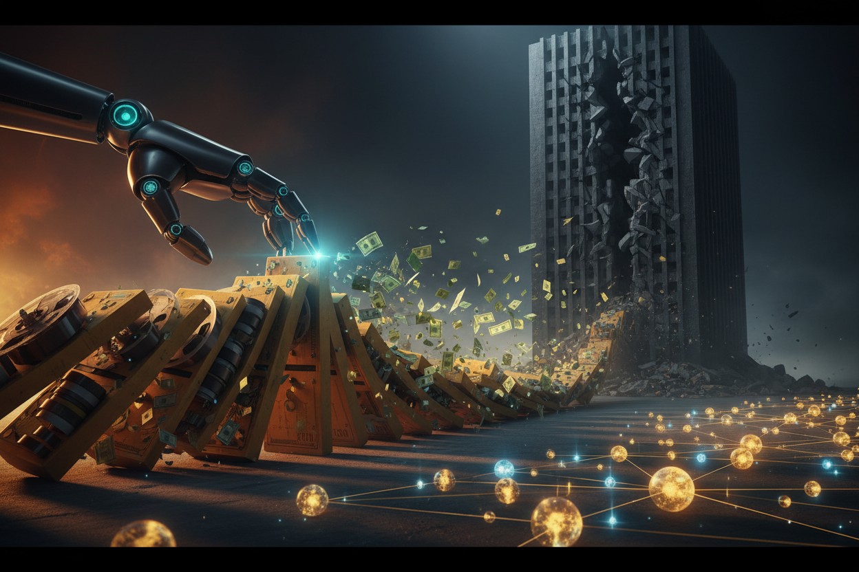 The AI Domino Effect: How Artificial Intelligence is Beginning to Erase Entire Job Sectors