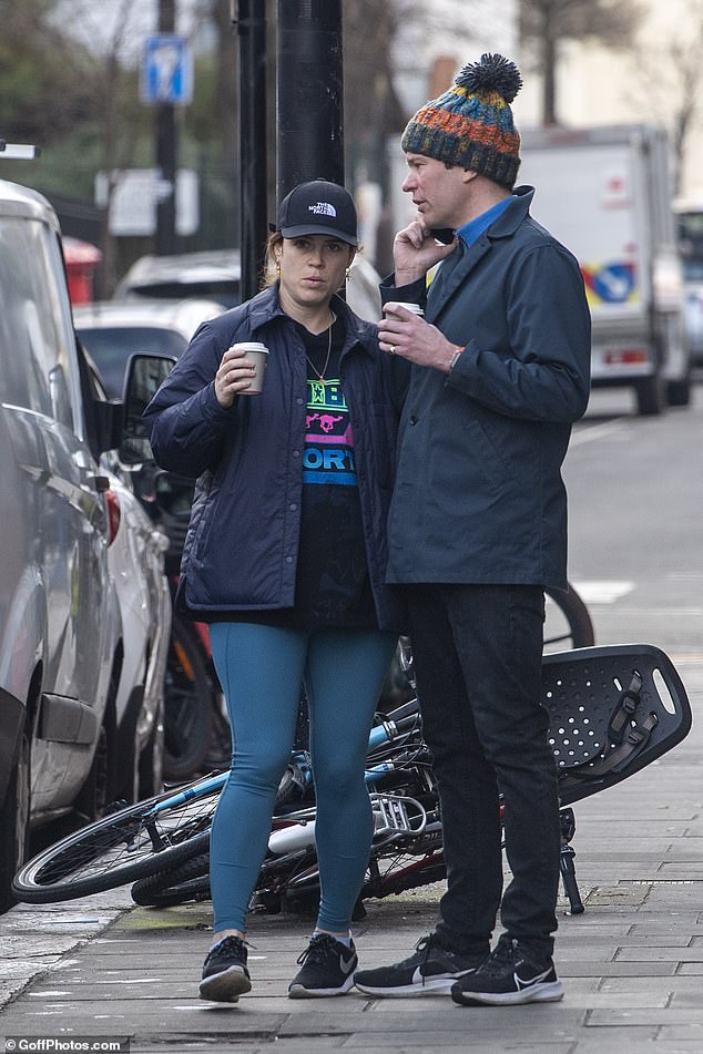 Princess Eugenie and Jack Brooksbank go out for a coffee in Notting Hill this morning