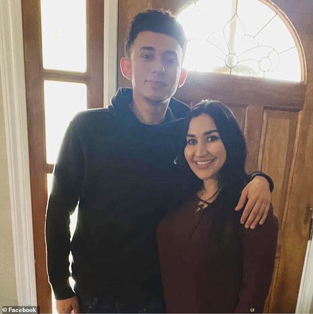 Rachel Reyes, pictured right, said that her son, Ruben Ray Martinez, pictured left, was a hardworking young man and disagreed with DHS's characterization of his death
