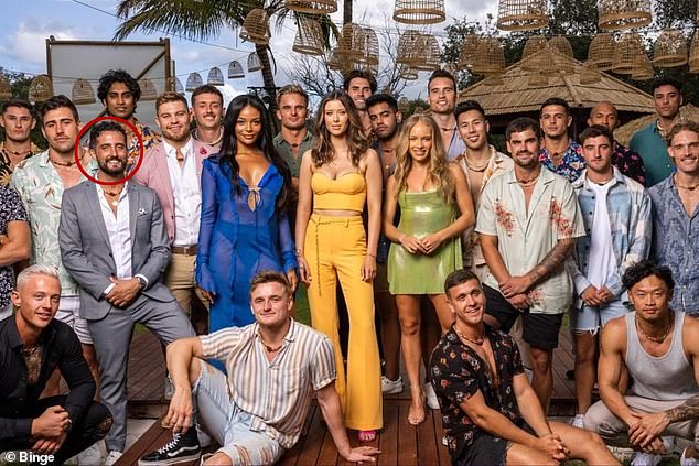 Valenza is best known for his 2023 appearance on reality TV show, FBoy Island (above)