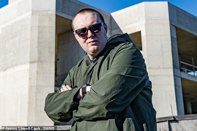 Ms Liddiard's son, Ben Giffin, 37, said: 'I like the idea and I think it will bring a lot of culture and diversity into Gillingham. But it needs to be finished'