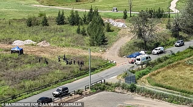 The grandfather's body was found near Lynwood Golf and Country Club in Pitt Town