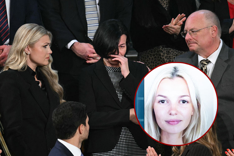 Tears at the SOTU: Erika Kirk consoles Ukrainian Iryna Zarutska’s mother as Dems refuse to stand for deceased daughter