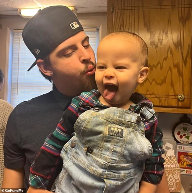 Parker is the father of a one-year-old son named June