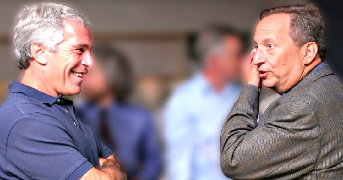 Two men engaged in a conversation, one smiling and the other gesturing, with blurred figures in the background.