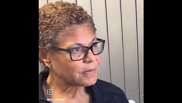 Los Angeles Mayor Karen Bass (Video screenshot)