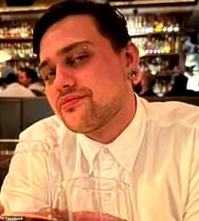 Gerard Andrews (above) was also charged on Wednesday