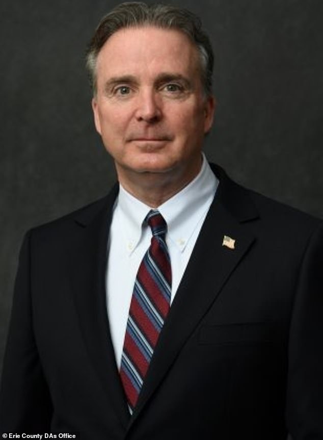 Erie County District Attorney Michael J. Keane (pictured), revealed that his office had only just learned of Shah Alam's release on Tuesday