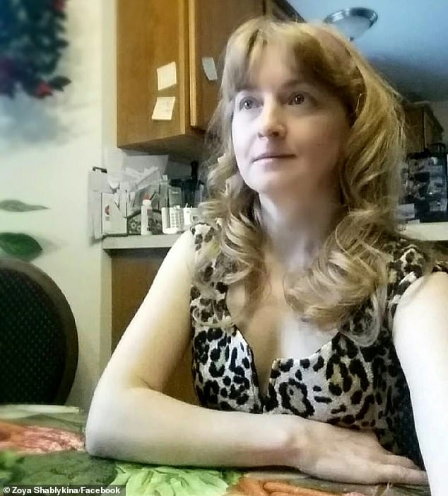 Zoya took out the protection order against her son last April, claiming he 'believed he was an Egyptian god' and performed 'occult rituals' as he threatened his family for years and injured her cat