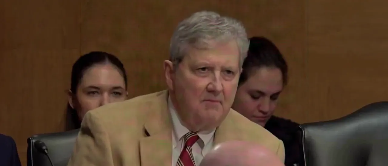 John Kennedy Visibly Irked As He Grills Witness Over Why Agency Allowed Debanking Of Conservatives